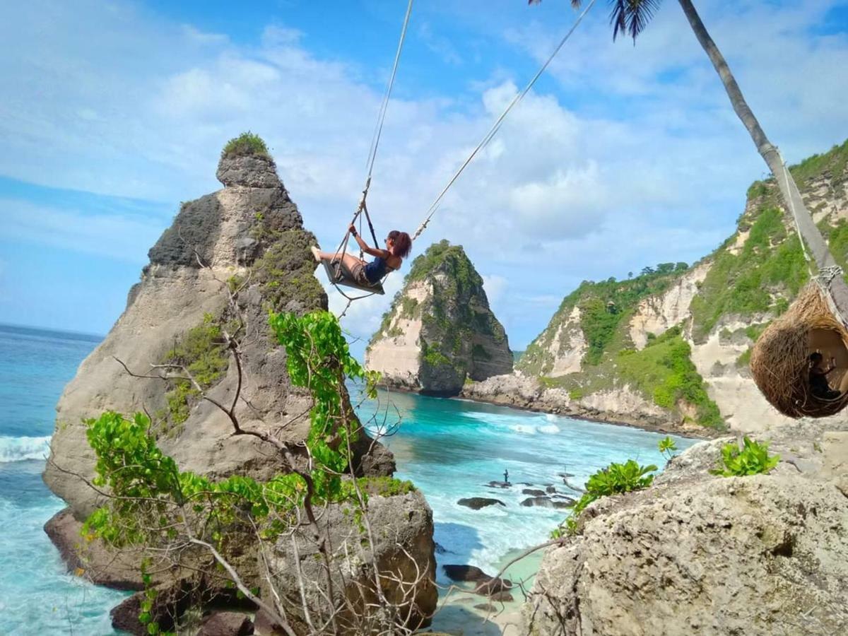 Kubu Artha Bungalow Nusa Penida Ped エクステリア 写真